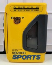 Sony Walkman Sports WM-AF54 Working Cassette Player AM/FM Vintage 80s W Tape