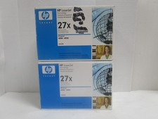 HP 27X C4127X Black Print Toner Cartridge HP LaserJet 4000 4050 Sealed LOT OF 2