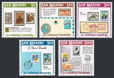 San Marino 1148-1151,MNH.Michel 1382-1386. Stamps,cancellations,covers,1988.