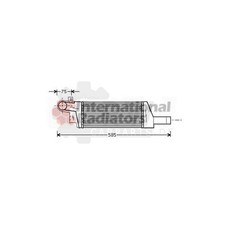 Ladeluftkühler für Opel Corsa C Kasten Combo Kasten/Kombi F08 W5L 1.7 DTi