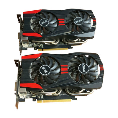 lot of 2 ASUS GTX 760 2GB Video Graphics Card