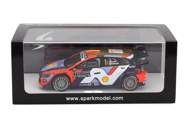 Spark Hyundai I20 N Rally Monte Carlo 2025 1:43 Diecast Modellauto-image