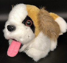 Imports Plus, Inc. Plush St. Bernard Puppy Dog 8" with Tongue Out Panting