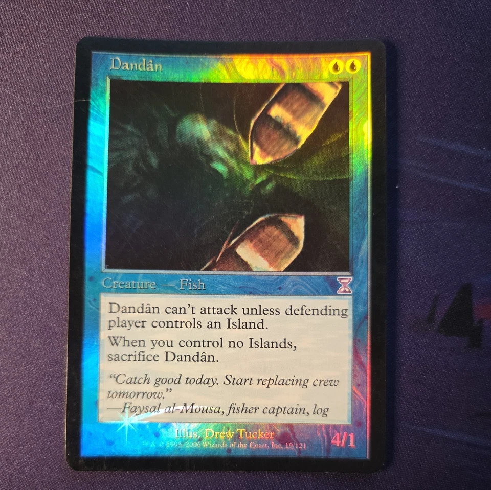 MTG 1x Dandan x1 FOIL Time Spiral Time shifted MP - Image 3 of 4
