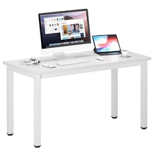 47 Inch Medium Computer Desk with Storage for Home Office or Study Use