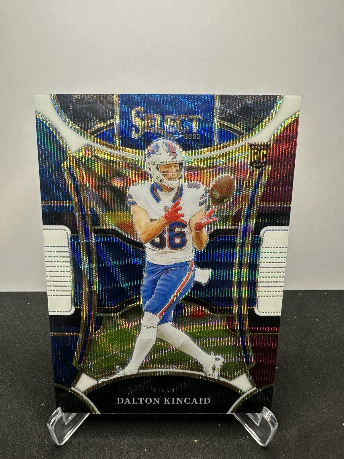 2023 Select Dalton Kincaid RC Tri Color Prizms Rookie Suite /149 Bills