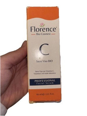 Florence BIO Hyaluron Serum mit Vitamin C/E Dermaroller - 60ml