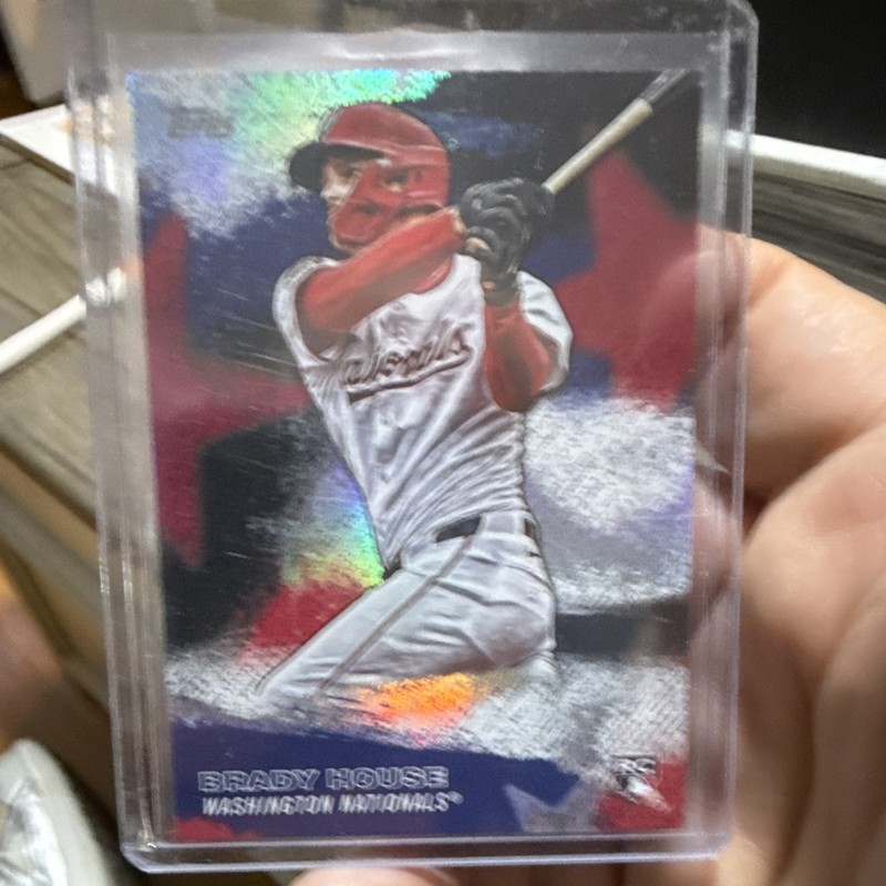 Topps 2026 series 2  Rookie RC Brady House Washington Nationals Baseball  Card