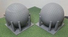 Pair 2 HO Scale Natural Gas Tanks Industry Fuel Tanks FREE SHIPPING