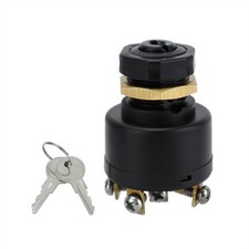 Boot Z&uuml;ndschalter 6 Pin f&uuml;r Johnson Evinrude Starter Switch mit Schl&uuml;ssel &