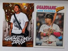 2026 Topps #GD-18 Jose Ramirez Gameday Drip Insert+ Heritage 