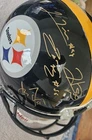 Pittsburgh Steelers Signed 7 Player Full Size Helmet SUPER BOWL XLlll