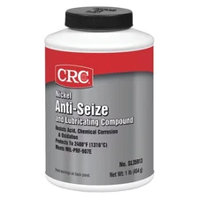 Crc Anti-Seize,16 oz,Nickel,Brush Top SL35913 Crc SL35913 072213359138 Silver