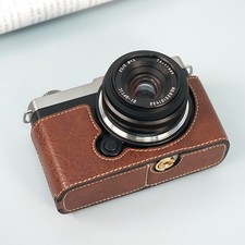 Camera Bag Protection Dock Case Base Leather Cover Shell For Panasonic LUMIX S9