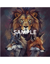 Geometric Animal Digital Art| Digital Download | Photo Wallpaper Phone Desktop