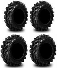 Full Set Of Interco Swamp Lite 28x9-14 And 28x11-14 Atv Tires 4