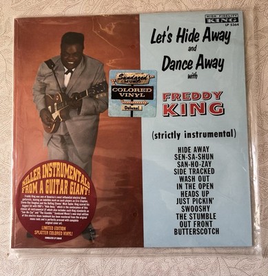 Freddy King Let s Hide Away SUNDAZED SEALED SPLATTER COLORED VINYL RARE LP !