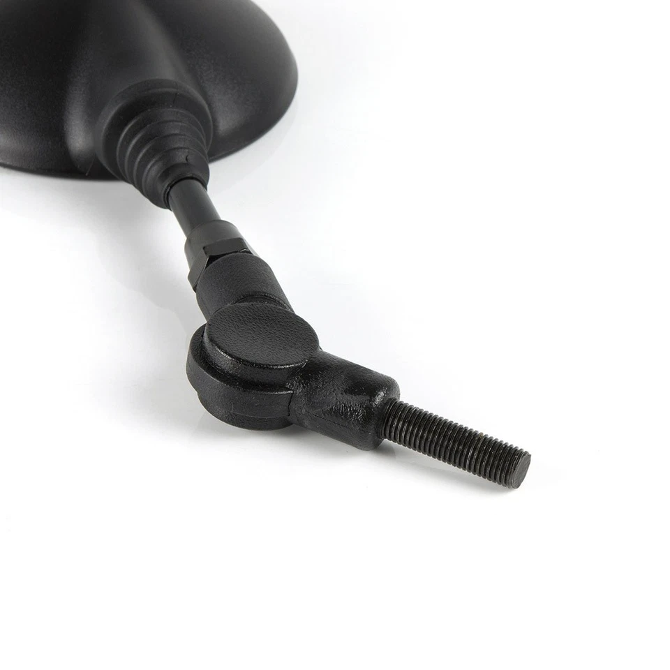 VAWiK -OE repuesto espejos retrovisores negros 10mm + abrazadera se adapta a Husqvarna TE x PAR Foto 4 de 4