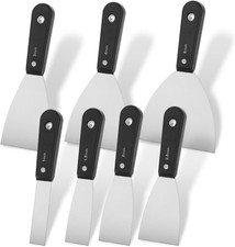 Professional 7-Piece Putty Knife Set - Durable Stainless Steel for Home Projects