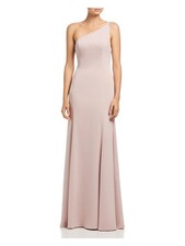 WATTERS & WATTERS Womens Pink Spaghetti Strap Formal Fit + Flare Dress 8