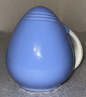 **VINTAGE** Lite Blue Pepper Shaker 4.25” from Hall's "Rose Parade" Pattern — photo 4