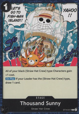 Starter Deck 14 Thousand Sunny #ST14-017 One Piece TCG Black Stage 3D2Y NM