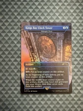 MTG Kings Bay Clock Tower #2217 Rainbow Foil Rare Secret Lair Drop Series (SLD) 