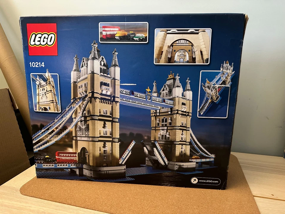 LEGO Creator Expert Tower Bridge 10214 Arquitectura Monumentos Nuevo Sellado Retirado Foto 2 de 4