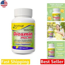 Diosmin Plus 900 Circulatory Health Capsules 120 Count Natural Formula