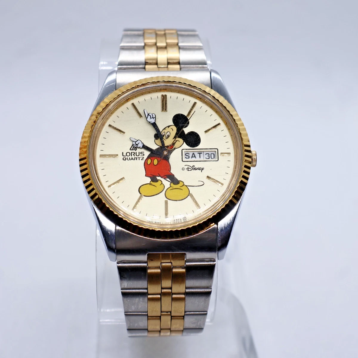 Lot Of 7 Vintage Watches, Mickey, Huckleberry Hound, More Vintage 70s Bradley Mickey Mouse Wind up Pocket Watch - Etsy main image 4