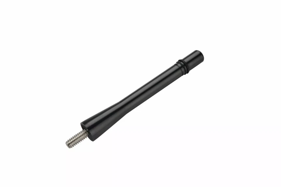 Mástil de varilla de alimentación de antena de aluminio negro corto de 4" AM/FM para Buick Skylark 1985-1998 Foto 4 de 4