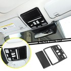For 2021-2024 Ford Bronco Sport Carbon Fiber Roof Front Reading Light Cover Trim