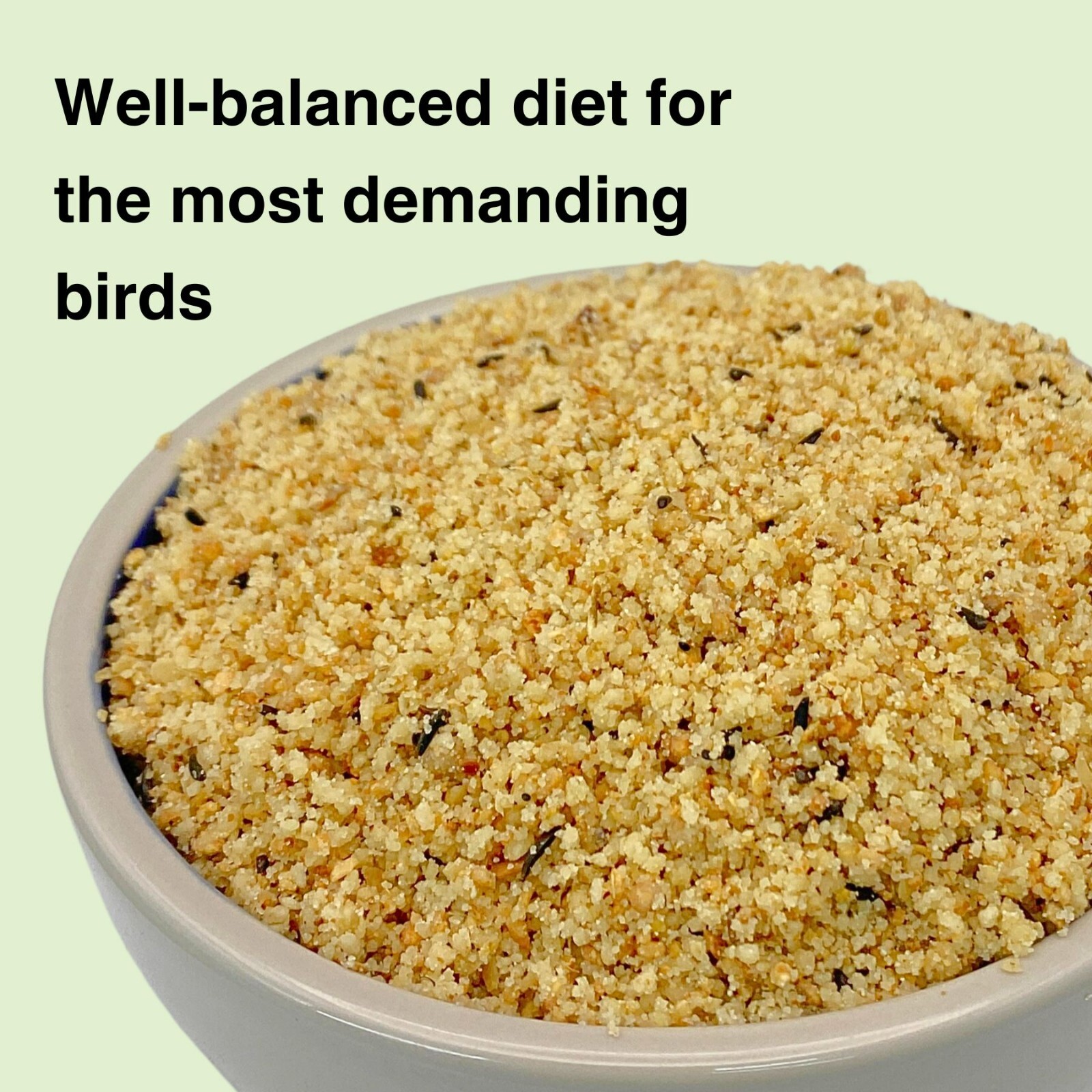 Raff-SuperBo Moist Bird Feed&ndash;Nutrient-Rich Soft Food for Granivorous Birds. 5Lb