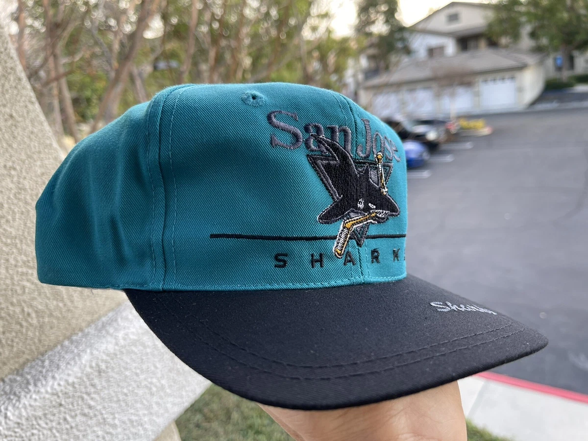 San Jose Sharks Hockey Twins Enterprise Vintage 90's Snapback Cap Hat –  thecapwizard