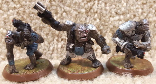 2005 Heroscape Jandar's Oath Wave 3 Gorillas & Hounds Gorillinators Lot