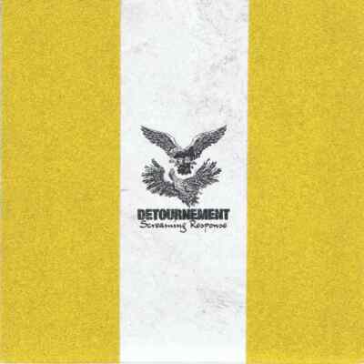 Detournement Screaming Response Vinyl Single 7inch NEAR MINT Pirates Press Re