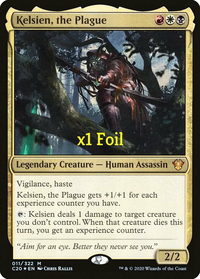 MTG Foil Commander 2020 C20 Kelsien, the Plague MINT | eBay