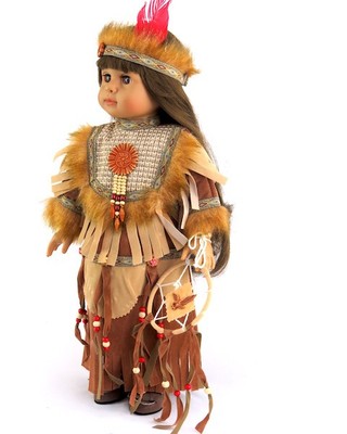 Doll Clothes 18'' Dress Native American Style Dream Catcher Fit 18 Inch Girl Doll