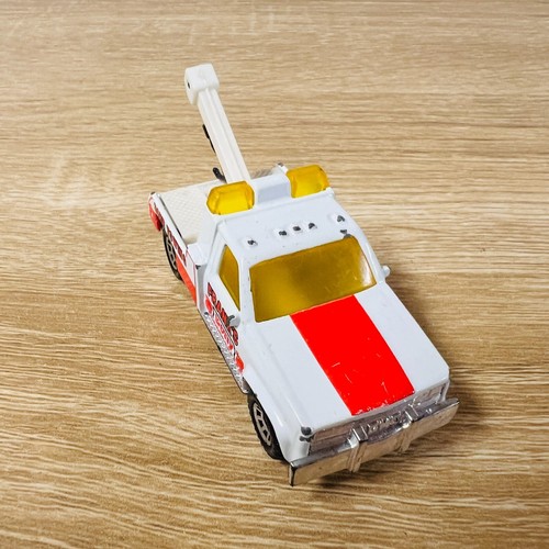 GMC Wrecker White Red Tow Truck MB188 Frank's Getty 1994 - Picture 12 of 15