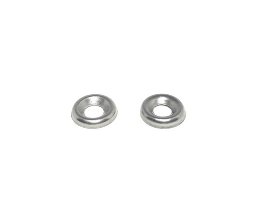 (100) #6 Stainless Steel Finishing Washers Cup Washers - 316 Marine Grade - Picture 5 of 5
