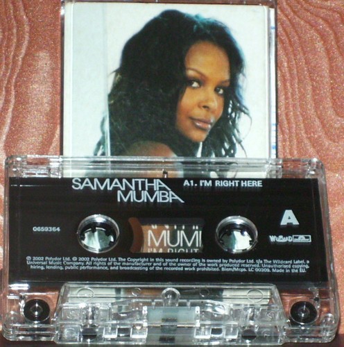 Samantha Mumba I'm Right Here CASSETTE SINGLE Electronic Europop House RnB/Swin - Picture 2 of 3