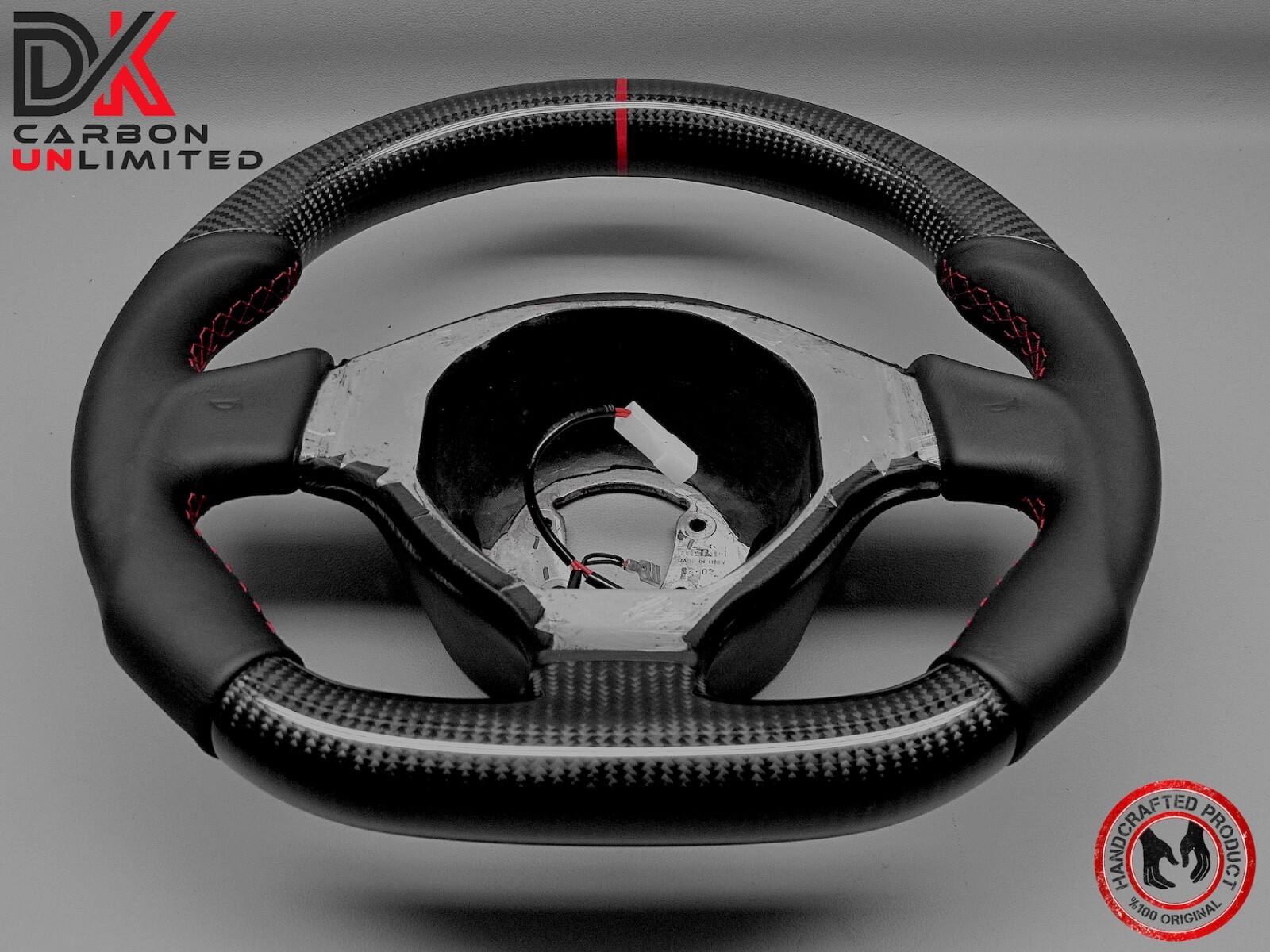 Lamborghini Murcielago LP640 LP650 LP670 Napa Red Ring 2x2 Carbon Steering Wheel