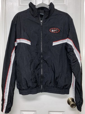 nike throwback woven jacket