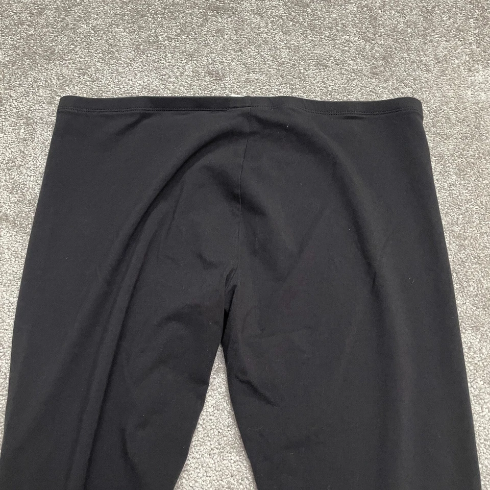 Leggings Gap Casual Feminina XL Preta Compressão Algodão Elástico Cintura Média 36x28,5 - Imagem 2 de 4