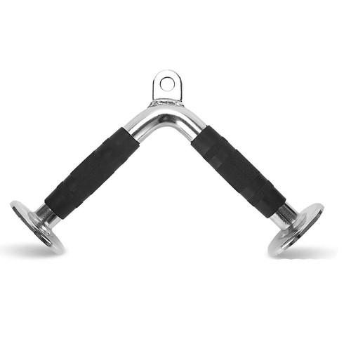 Tricep PullDown Rope Cable Attachment Lat Pull Down Tricep Stirrup Handle - Picture 30 of 63