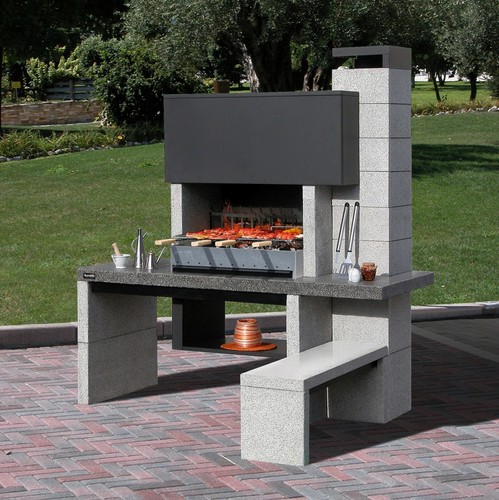 Barbecue mcz sunday crystal mod. NEW JERSEY in muratura a legna giardino |  eBay