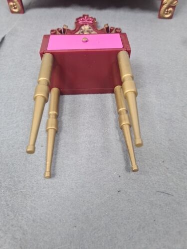 Muebles Bratz Princesa Dormitorio Colección Oro Rojo Raro - Imagen 9 de 18