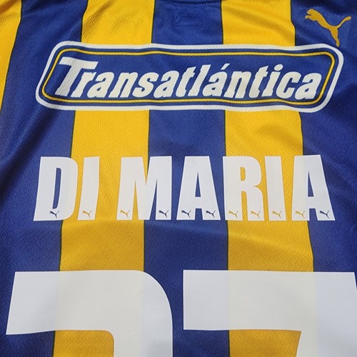 2004 Puma Rosario Central Home Soccer Jersey Angel Di Maria Men L Argentina Juve - Picture 5 of 11