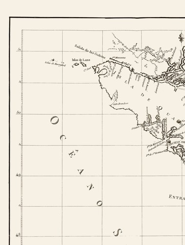 State Map - Washington Coast Vancouver Island - Beques 1791 - 23 x 30.34 - Picture 2 of 20