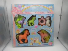 My Little Pony Party Gift Pack w/ Box 96% COMPLETE [Hasbro, 1985] Original Wings